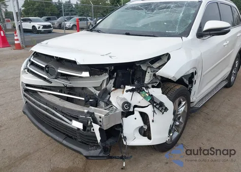 2018 Toyota Highlander Limited Platinum из США, поврежденный, VIN 5TDDZRFHXJS863282